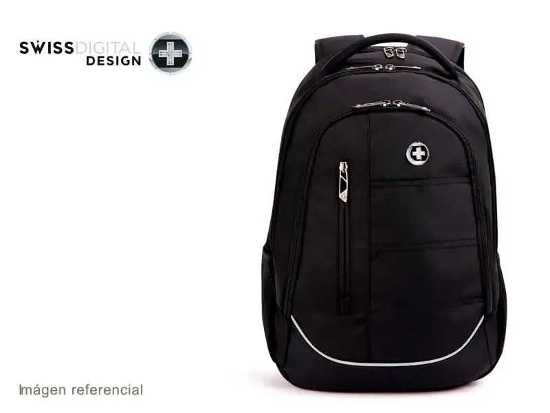 MOCHILA Swiss Digital Meinframe 15" Negro