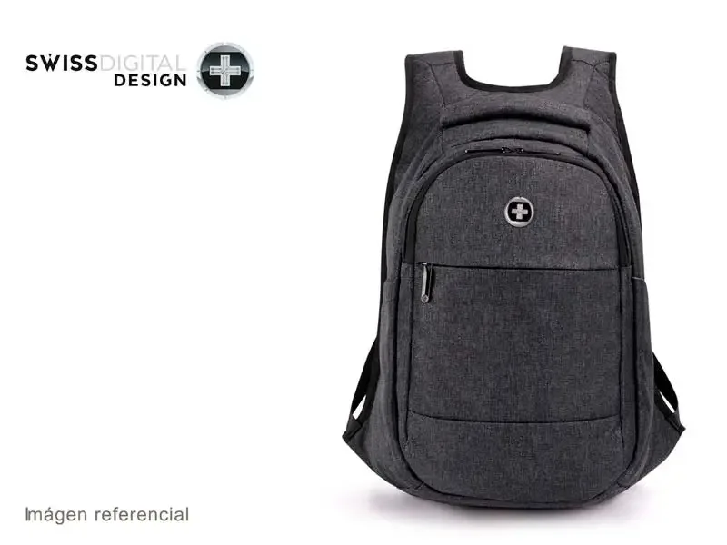 Mochila Swiss Digital Optical de 14" Black