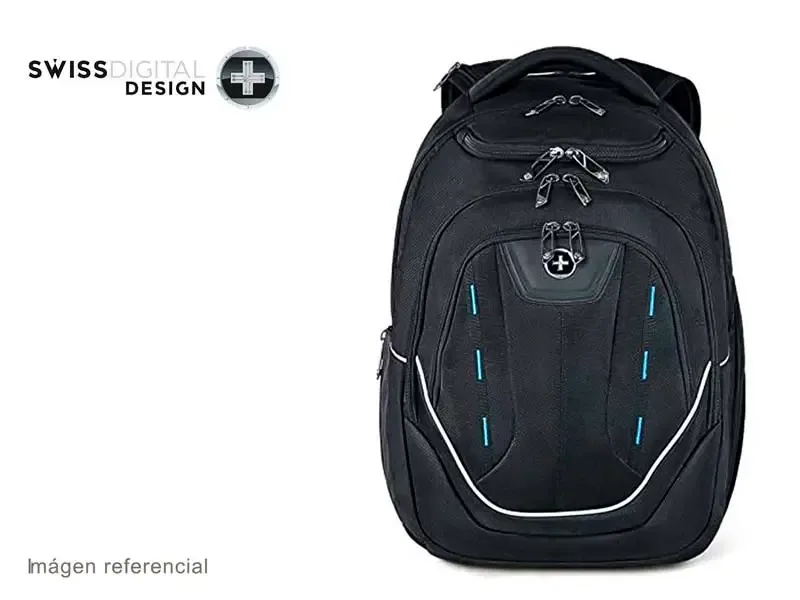 Mochila Swiss Digital Terabyte de 15" Black