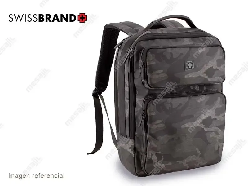 Mochila Swissbrand Hannover 15" Camo