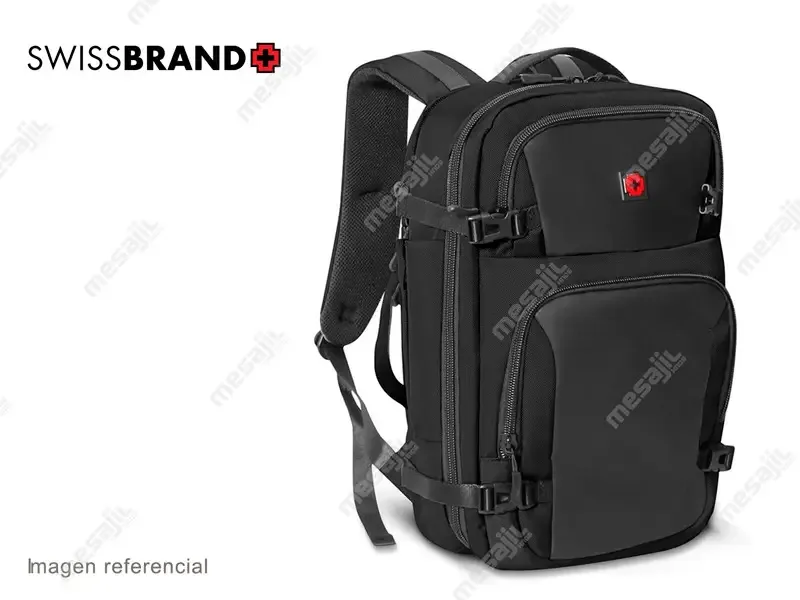 Mochila Swissbrand Houston 15.6" Black