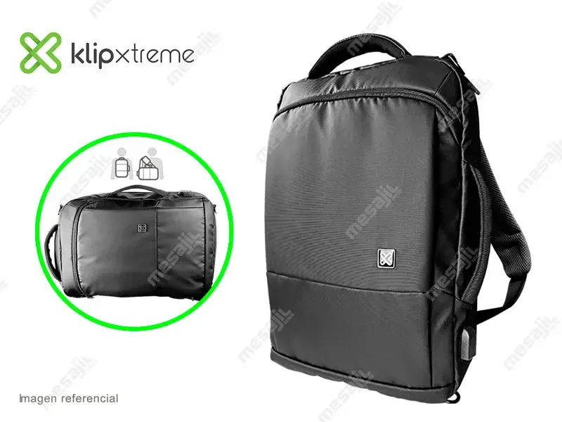 Mochilas 15.6 Klip Xtreme Bizman Black  KNB-895