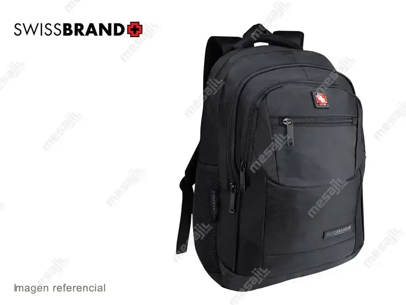 Mochilas 15.6 Swissbrand Bangalore Black