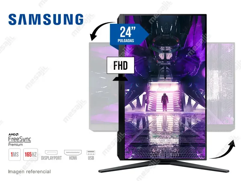 Monitor 24 SAMSUNG LED S24AG320N FHD DP/HDMI