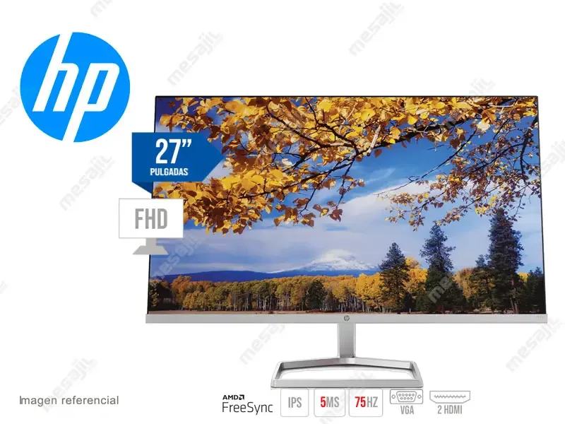 Monitor 27 HP M27f FHD IPS/VGA/HDMIx2/AMD FreeSync