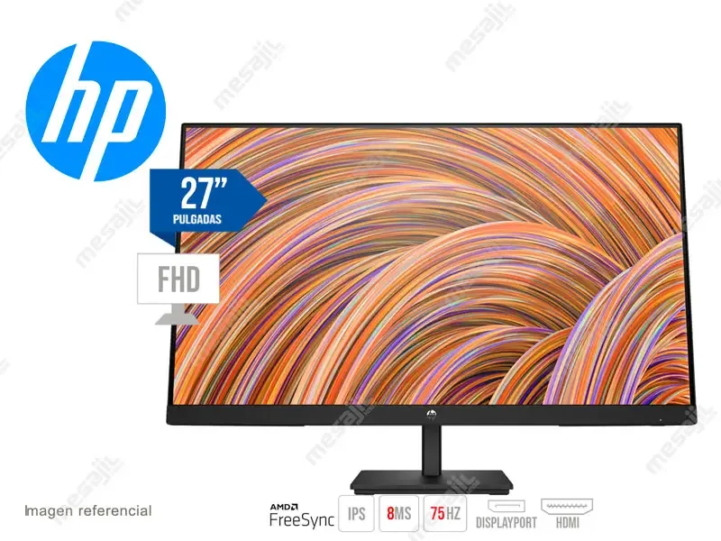 Monitor 27 HP V27i FHD IPS/5ms/DP/HDMI/AMD FreeSync