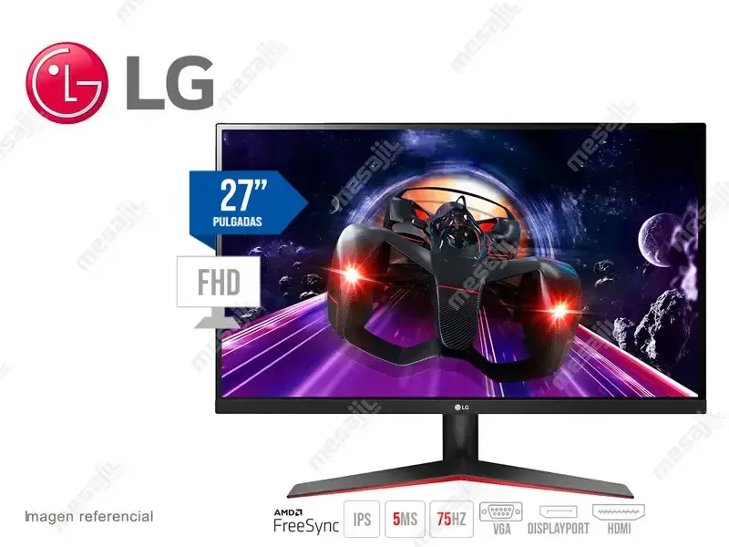 Monitor 27 LG 27MP60G FHD IPS/HDMI/DP