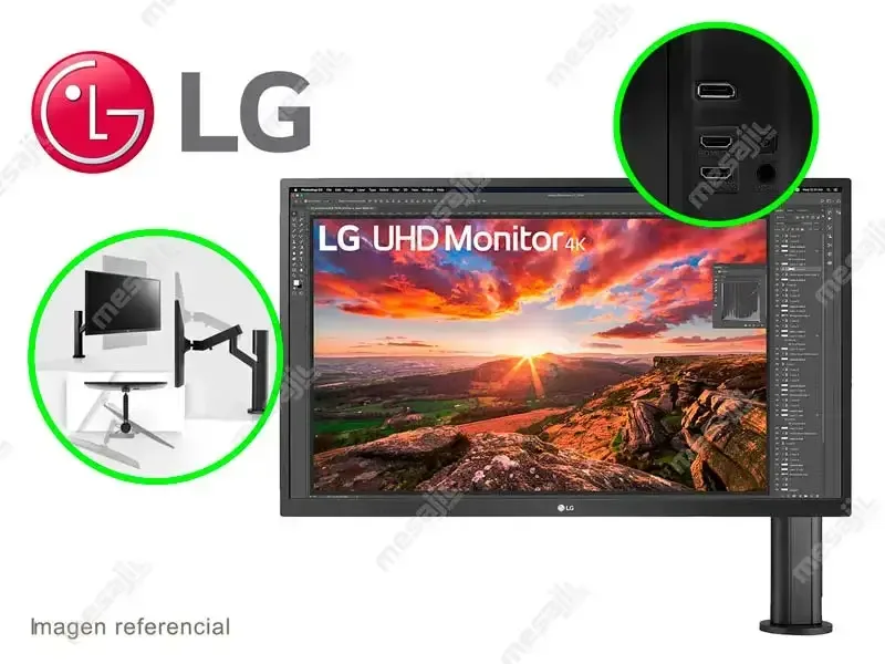 Monitor 27 LG 27UK580-B 4K UHD HDMI/VGA/IPS/FreeSync/DAS