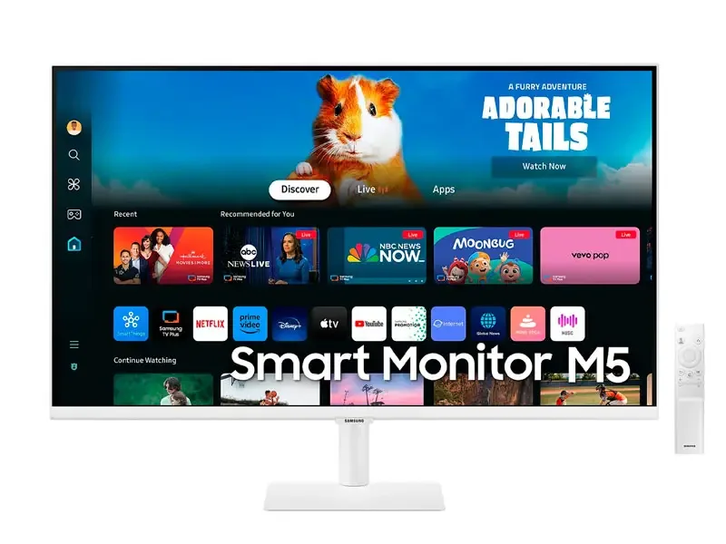 Monitor 27 SAMSUNG LS27DM501ELXPE Smart Flat VA HDMI Blanco