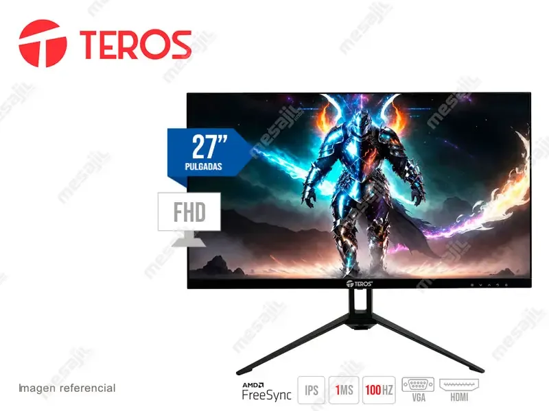 Monitor 27 TEROS TE-2712S FHD IPS/HDMI/VGA/VESA/100Hz