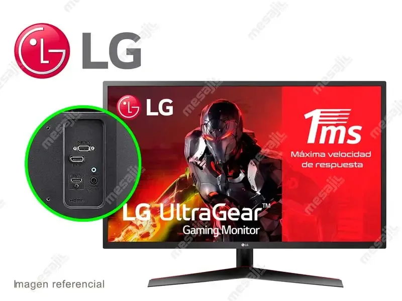 Monitor 32 LG 32MP60G SEMI GAMER IPS 1MS MBR D-SUB + HDMI + DP FREESYNC