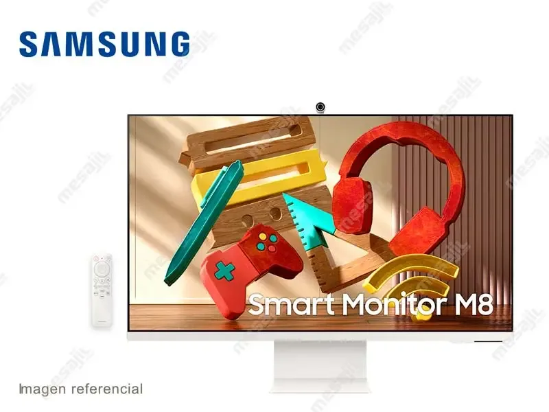 Monitor 32 SAMSUNG LS32BM801UN Smart Flat VA HDMI Blanco