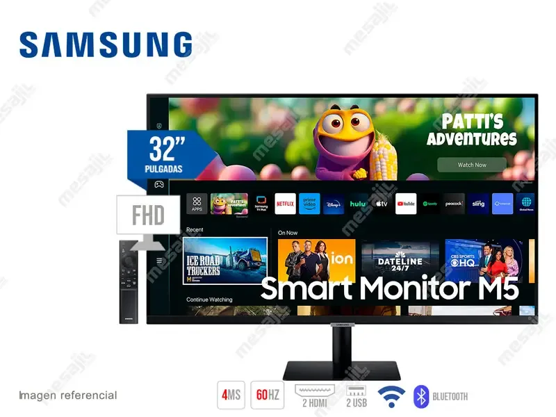 Monitor 32 SAMSUNG Smart M5 S32CM502 LCD/Full HD/HDMI