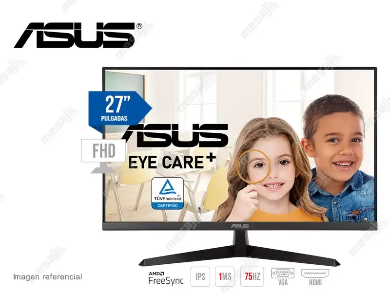 Monitor ASUS Eye Care VY279HE 27" FHD IPS/1ms/FreeSync