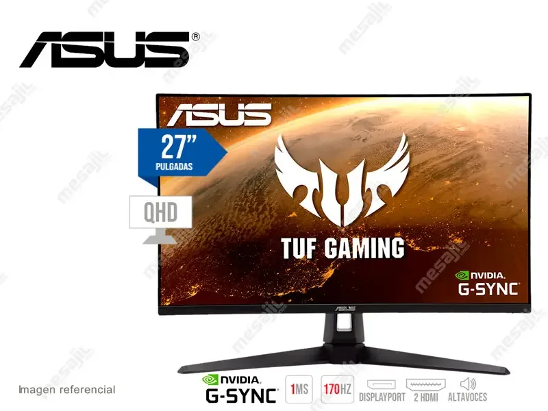 Monitor ASUS TUF Gaming VG27AQ1A 27" 2K/HDR/1ms/170Hz/G-Sync