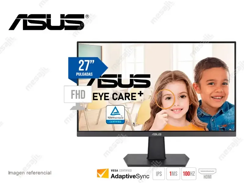 Monitor Gaming 27 ASUS VA27EHF Eye Care FHD100Hz IPS/HDMI