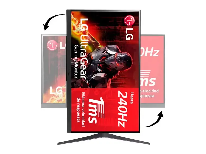 Monitor Gaming 27 LG 27GR83Q-B  2K QHD 240Hz/IPS/1ms