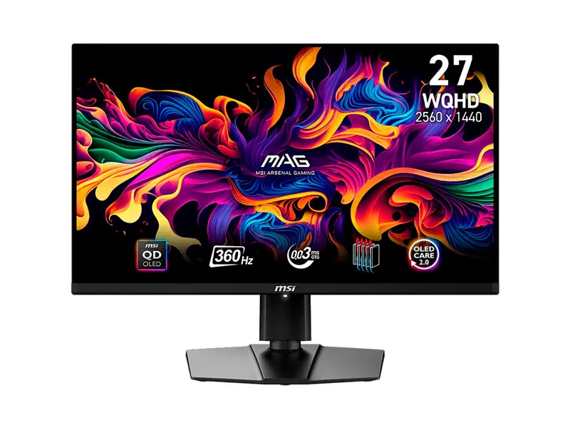 Monitor Gaming 27 MSI MAG 271QPX WQHD IPS/DP/320Hz/0.03ms/HDMI/FreeSync