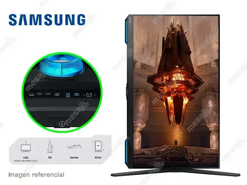Monitor Gaming 32 SAMSUNG Odyssey G570 G5LS32BG702ENXGO 4K UHD 144Hz/1ms