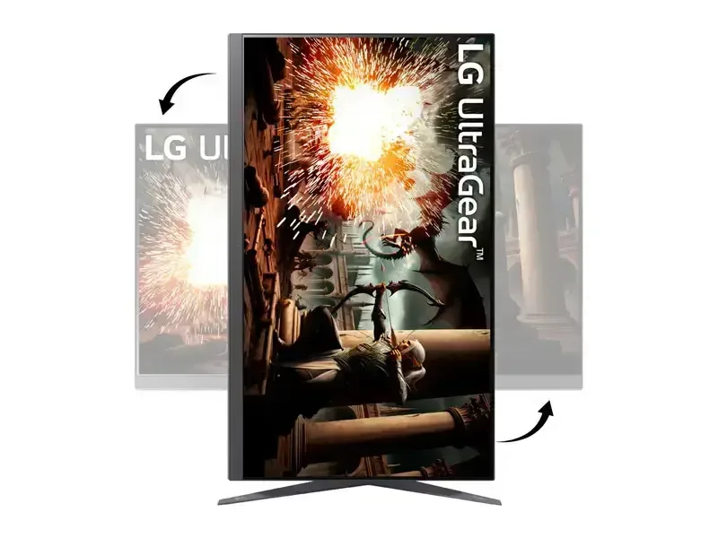 Monitor Gaming LG 27 UltraGear 27GS75Q-B 27" QHD IPS 180Hz/1ms/HDMIx2/DP