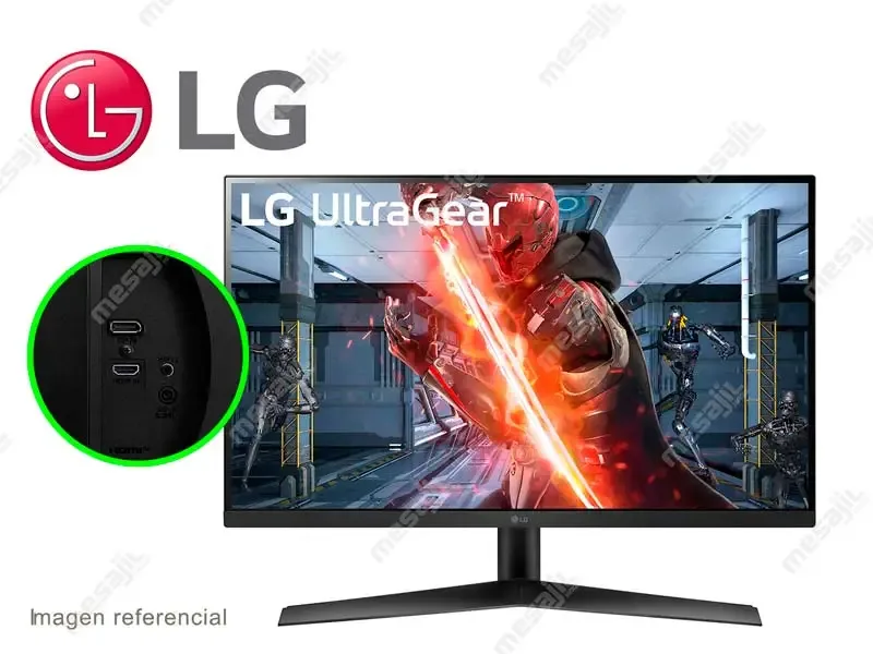 Monitor Gaming LG 27GN60R-B 27" UltraGear 1920 x 1080  DP x1, HDMI x2 IPS/1ms/144Hz