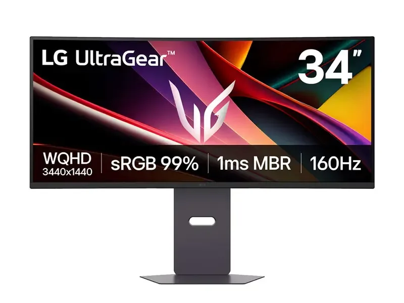 Monitor Gaming LG 34 UltraGear 34G600A 34" Curvo WQHD DP HDMI 160Hz 5ms