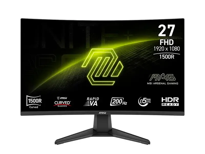 Monitor Gaming MSI Mag 276CF E20 27" FHD Curvo 200Hz/0.5ms/HDMIx2/DP