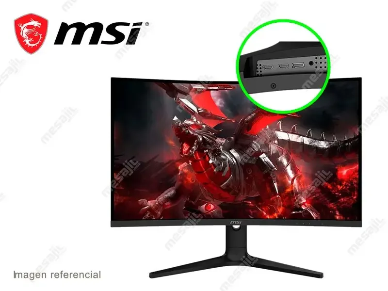 Monitor Gaming MSI Optix G271C E2 27" FHD Curvo DP/170Hz/1ms/HDMIx2/FreeSync Premium