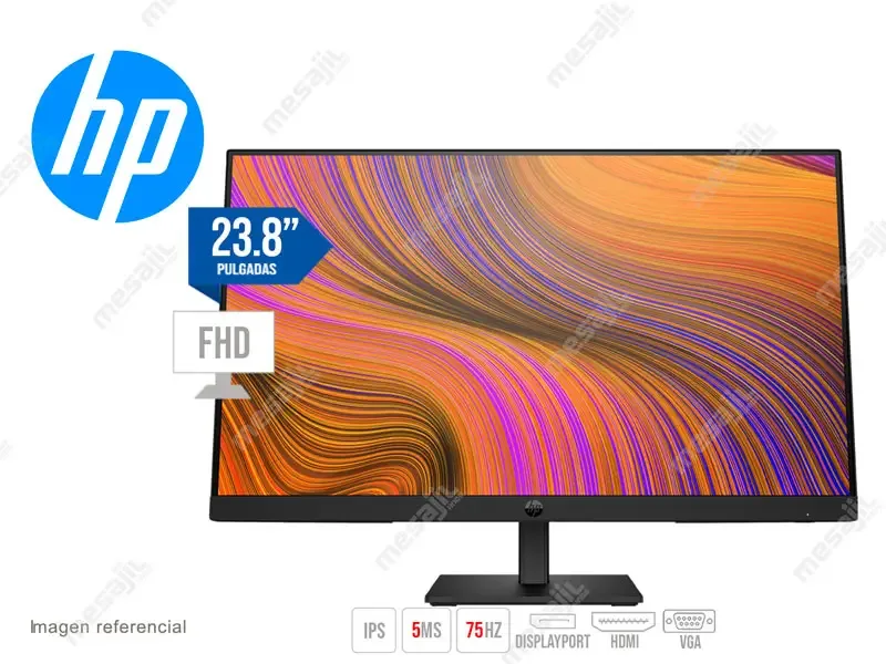 Monitor HP P24h G5 23.8" FHD  HDMI/VGA/DP