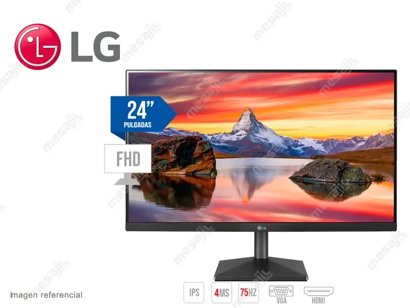 Monitor LG 24MQ400-B 24" FHD HDMI/IPS