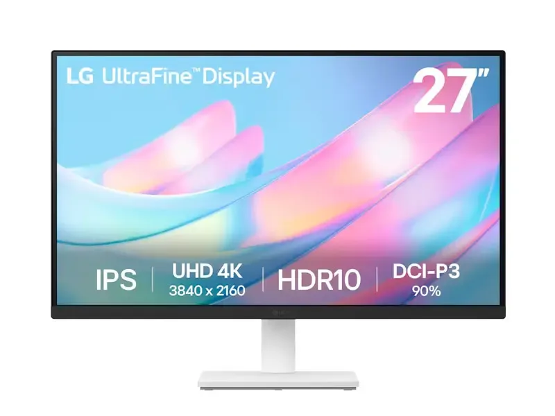 Monitor LG 27 UltraFine 27US500-W 27" 4K IPS HDR10  white