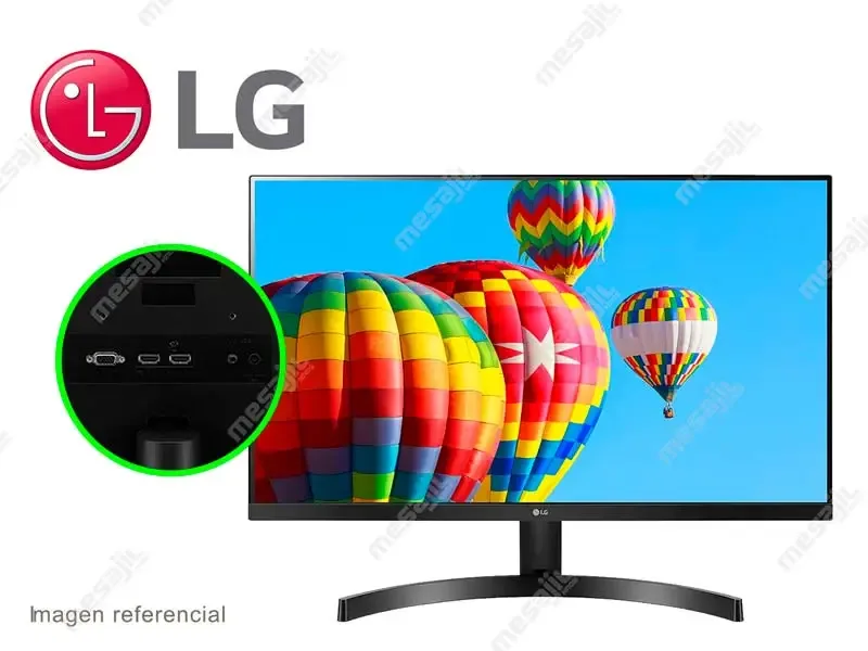Monitor LG 27MK600M-B 27" FHD HDMI/VGA/IPS