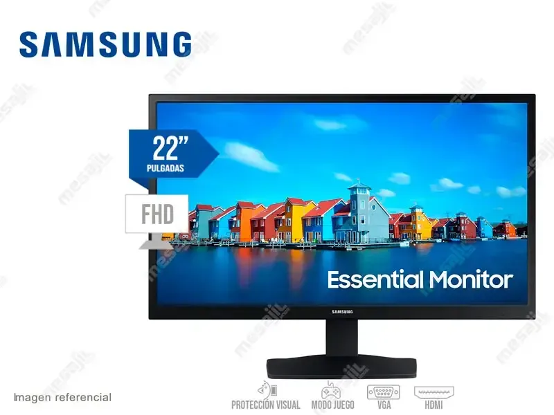 Monitor Samsung LS22A336NHLXPE 22" VA FHD /VGA/HDMI
