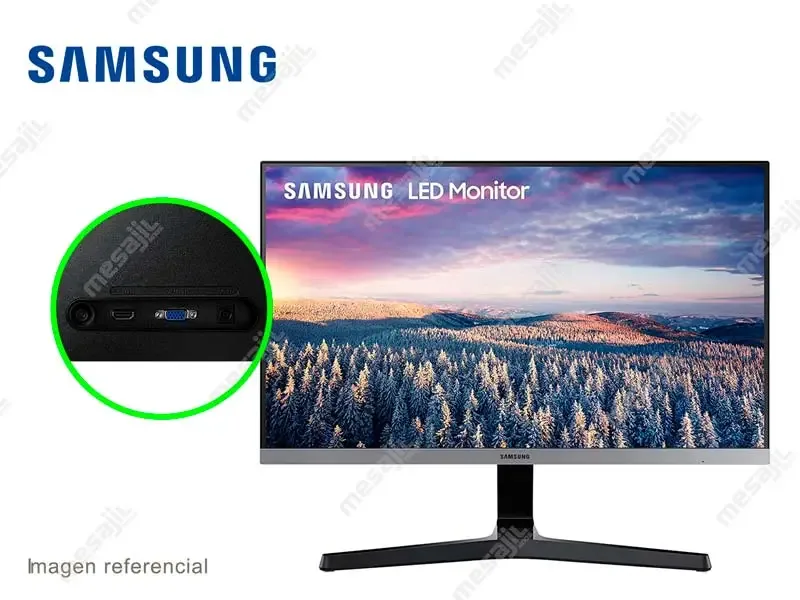 Monitor Samsung LS24R350FZNXZA 24"  LED FHD IPS/HDMI 75hz 5ms
