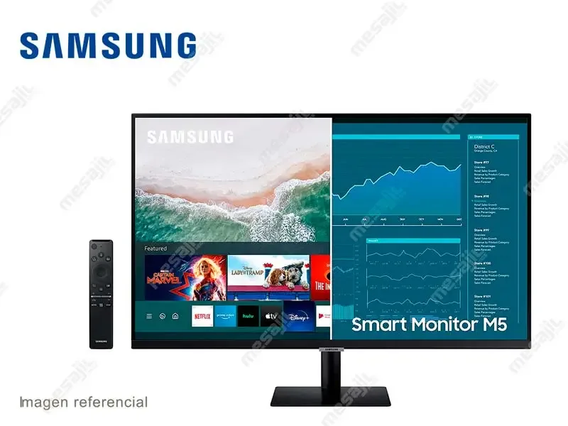 Monitor Samsung LS32BM500ENXGO 32" Smart Flat VA HDMI