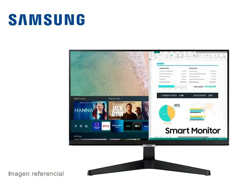 Monitor Samsung S24AM506NL 24" SMART LED IPS FHD/HDMI