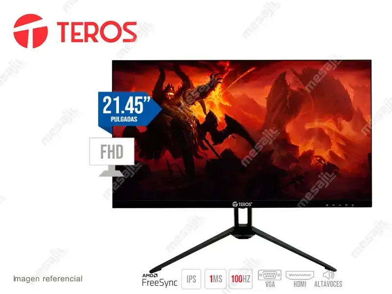 Monitor Teros TE-2130CS 21.45" FHD/PLANO/IPS