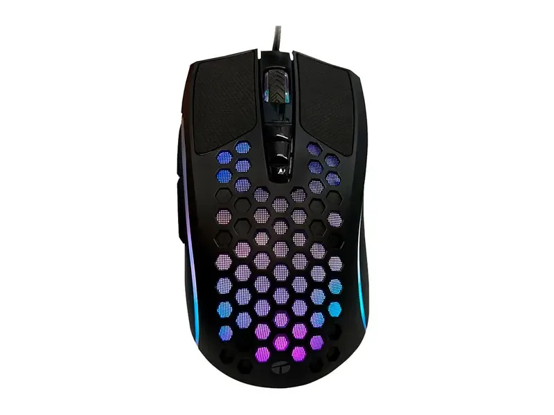 Mouse gamer TEROS TE-1210G RGB Negro