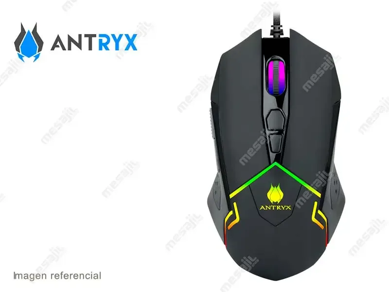 Mouse Gaming Antryx Chrome Storm Askalon RGB (AGM-6100K)