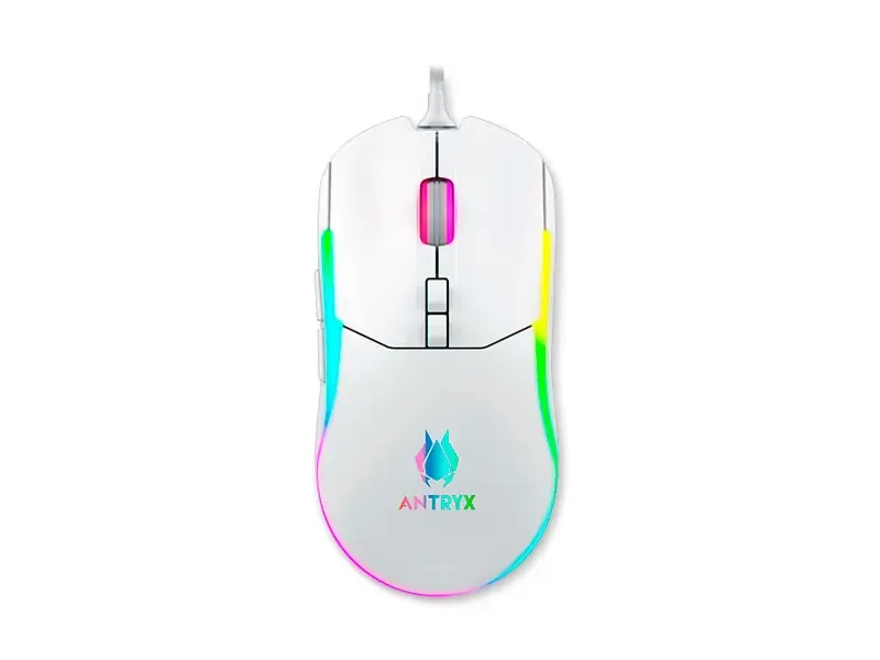 Mouse Gaming Antryx M760 DPI 12800 White  (AGM-M760WE)
