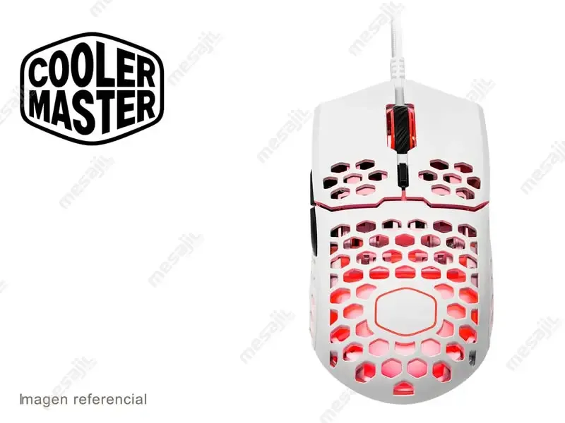 Mouse Gaming Cooler Master MM711 RGB Matte White
