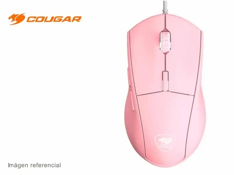 Mouse Gaming Cougar Minos XT 4000 Dpi RGB Pink
