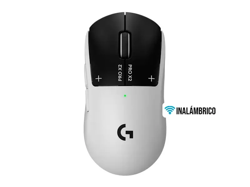Mouse Gaming Logitech G PRO X 2 SuperlTrike 44K DPI 90H Wireless Lightspeed Black-White