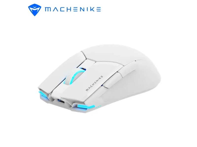MOUSE GAMING MACHENIKE M7 PRO DUAL-MODE BLANCO