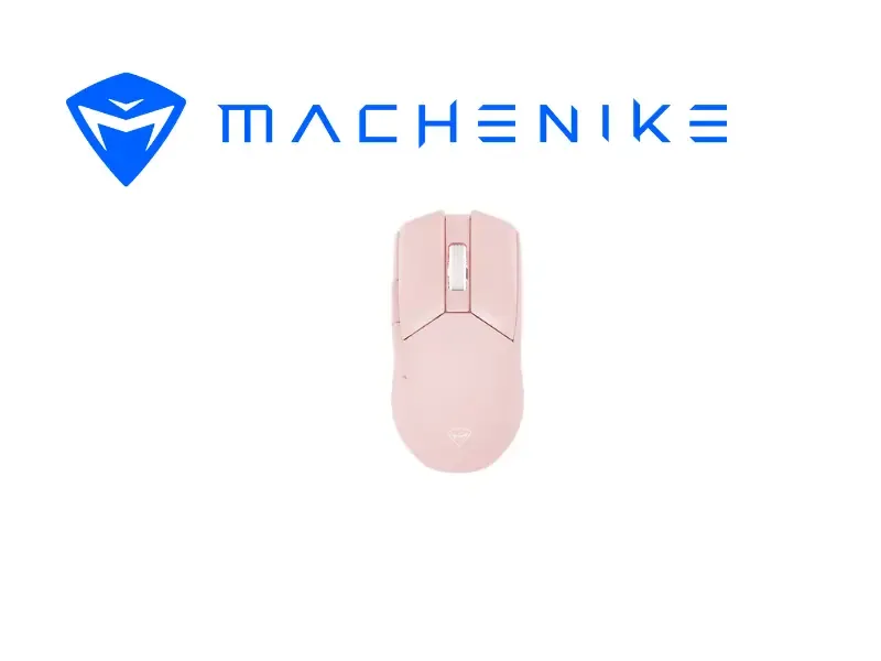 MOUSE GAMING MACHENIKE M7 PRO DUAL-MODE ROSADO