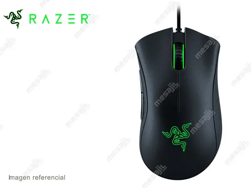 Mouse Gaming Razer Deathadder Essential Green Light Black