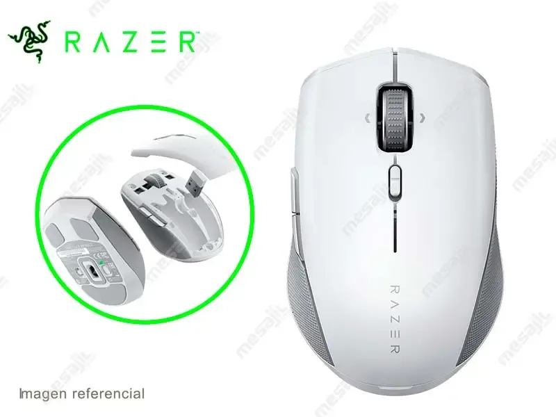 Mouse Gaming Razer Pro Click Mini Wireless BT 12000dpi Mercury