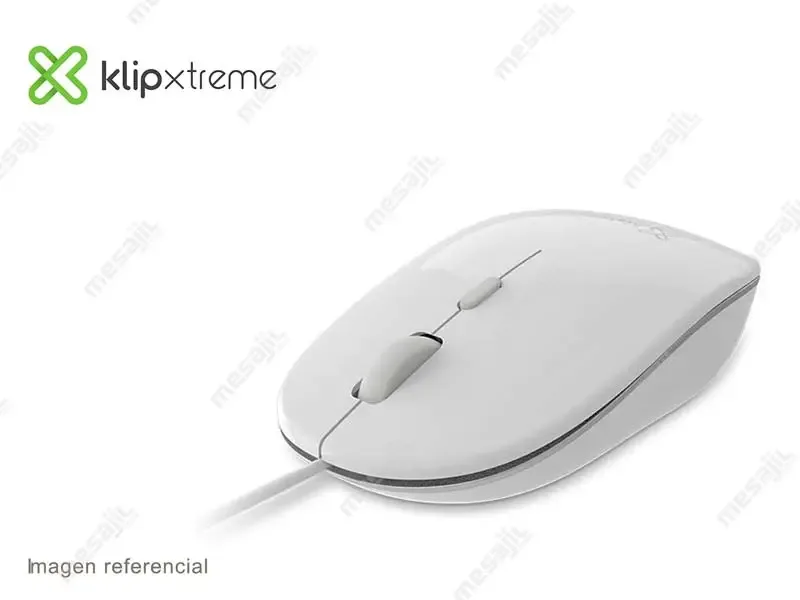 Mouse Klip Xtreme Klear USB KMO-201WH