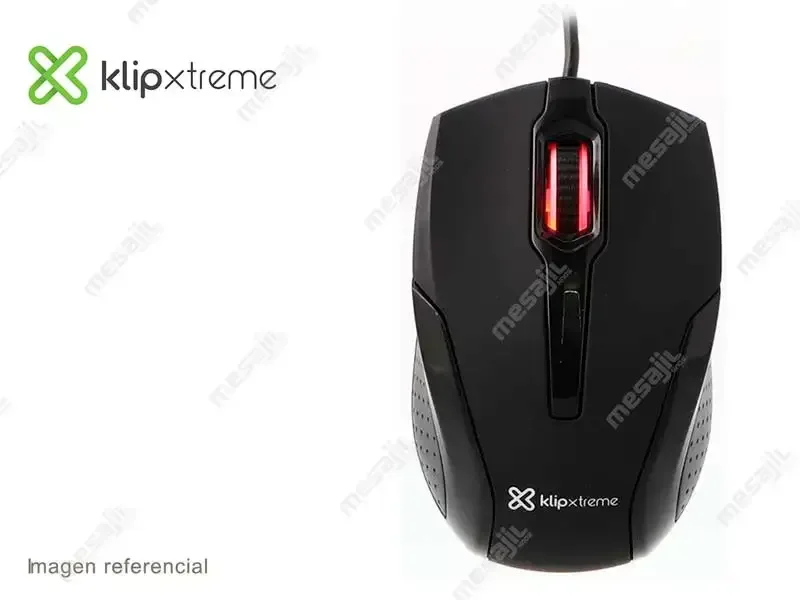 Mouse Klip Xtreme USB Diestro y Zurdo