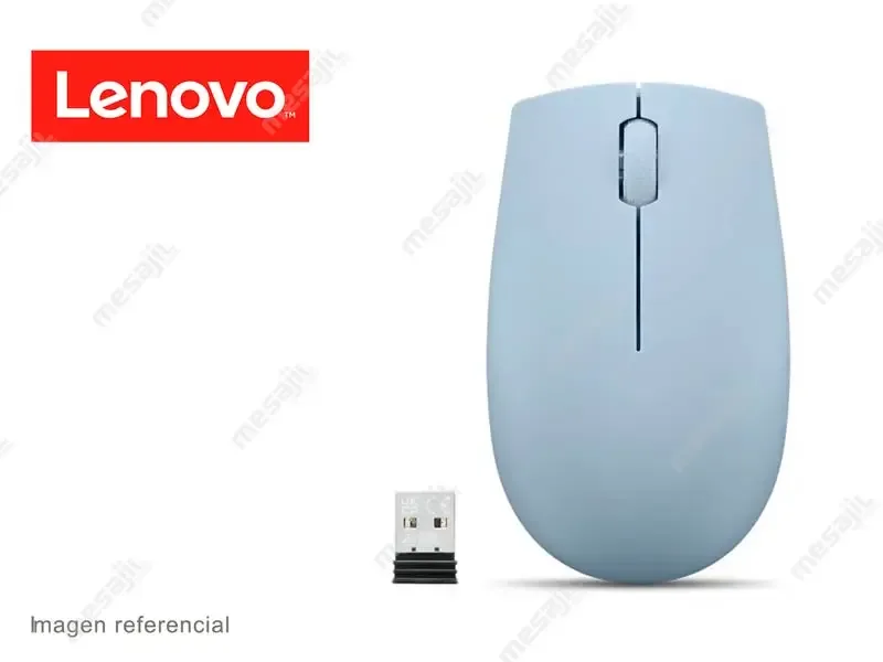 Mouse Lenovo Wireless 300 Celeste